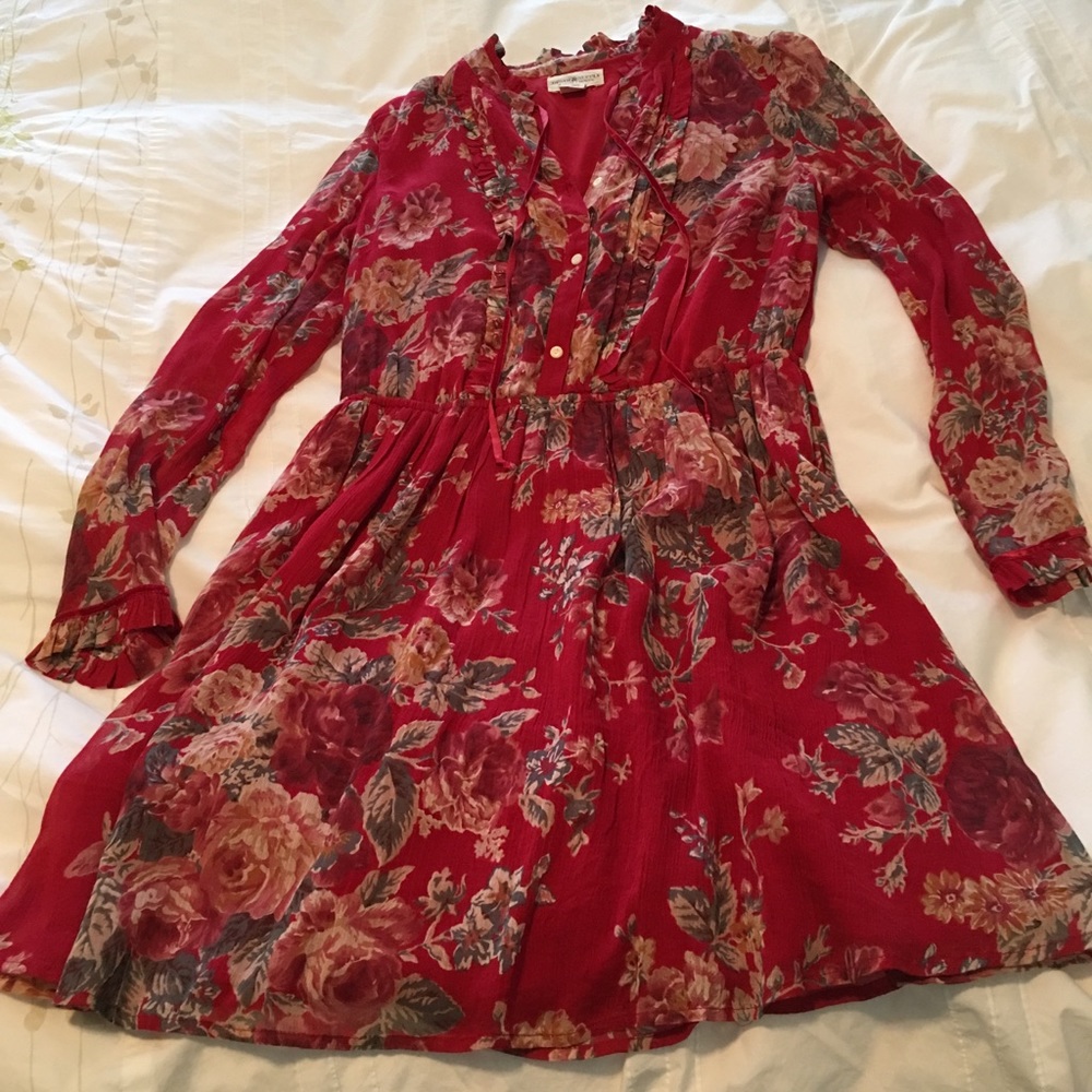 Ralph Lauren Denim and Supply Floral Dress Size L